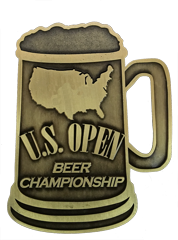 US Open Beer Championship medal